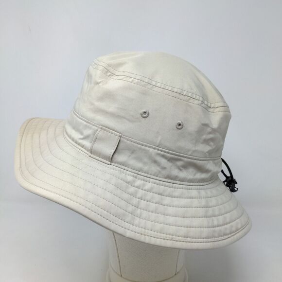 Solar Escape Women's Wide Brim Sun Hat Tan OS Drawstring 100% Polyester - Picture 5 of 10